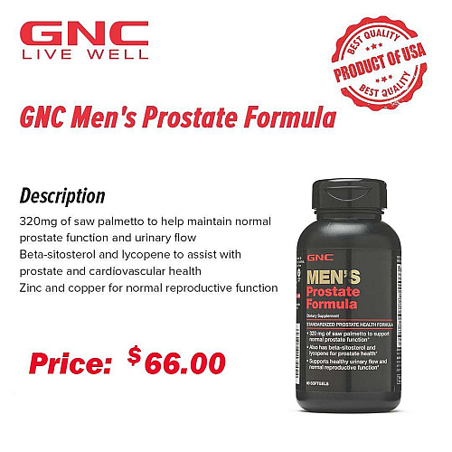 GNC Mens Prostate Formula